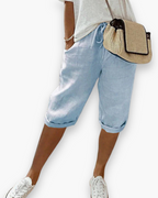 Comfortabele vrijetijdsshort voor dames | Lichtgewicht en ademend