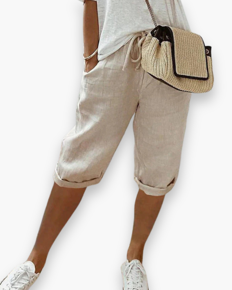 Comfortabele vrijetijdsshort voor dames | Lichtgewicht en ademend