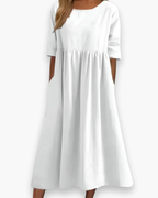 Losvallende zomerjurk voor dames | Comfort en Elegant