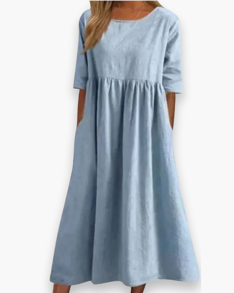 Losvallende zomerjurk voor dames | Comfort en Elegant