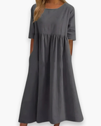 Losvallende zomerjurk voor dames | Comfort en Elegant
