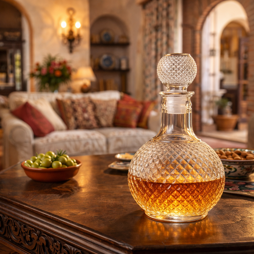 Whisky Decanter | Gegraveerde Kristal Editie Met Stopper