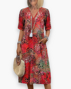 Elegante midi-jurk voor dames | Dagelijks comfort & charme
