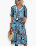 Elegante midi-jurk voor dames | Dagelijks comfort & charme