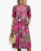 Elegante midi-jurk voor dames | Dagelijks comfort & charme