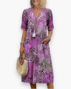 Elegante midi-jurk voor dames | Dagelijks comfort & charme