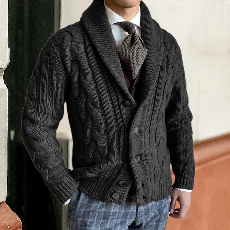 Lucas - Vest Elegant Gebreid Warm Heren
