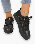 Elegante lage sneakers voor dames | Ademend en zomers