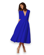 Elegante midi-jurk voor dames | Comfortabel en vrouwelijk