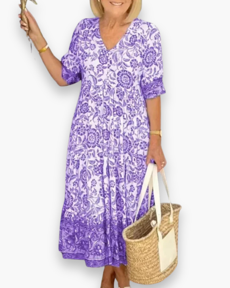 Elegante jurk voor dames | Ademend en zomers