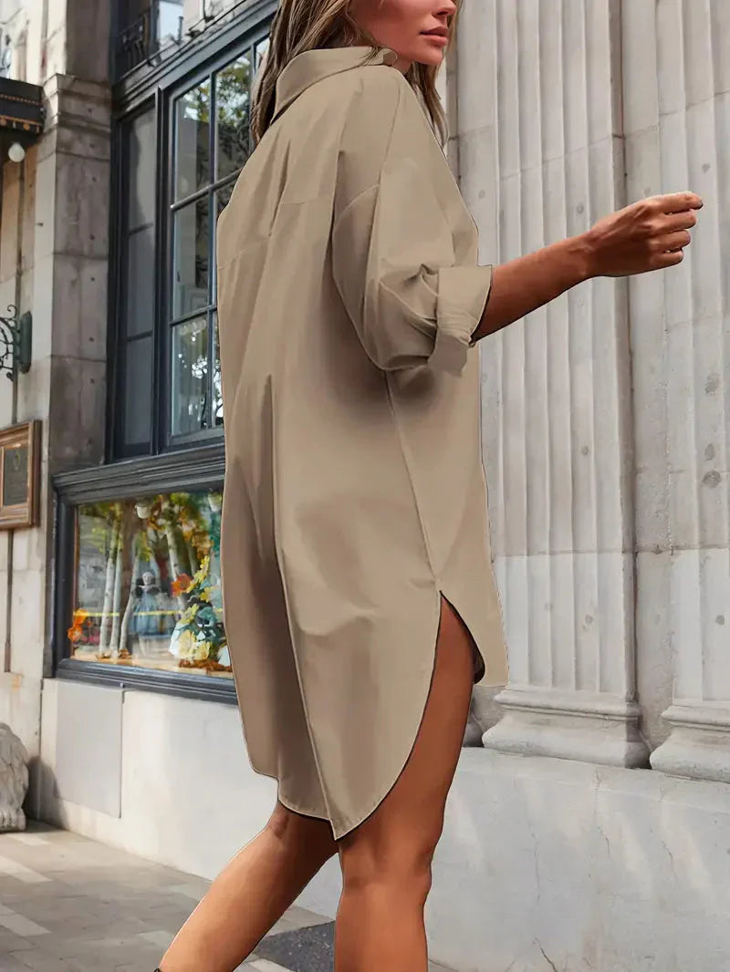 Monique - Stijlvolle Oversized Blousejurk