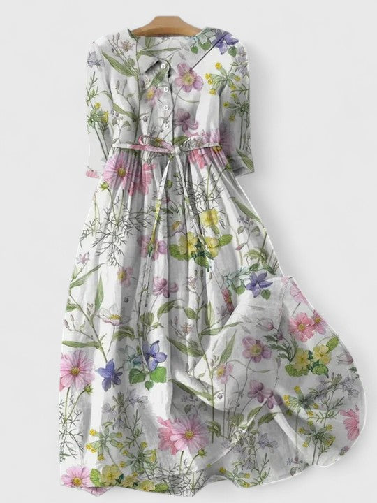 Eryzelle | Elegante Jurk voor Vroeg in de Lente
