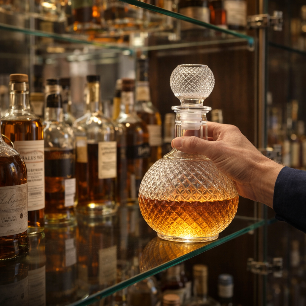 Whisky Decanter | Gegraveerde Kristal Editie Met Stopper
