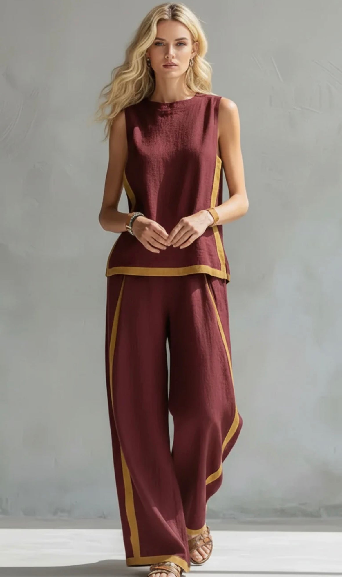 Shania™ Casual-Chic Twee-delige Set