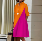 Nathalie - Elegante Overhemdjurk