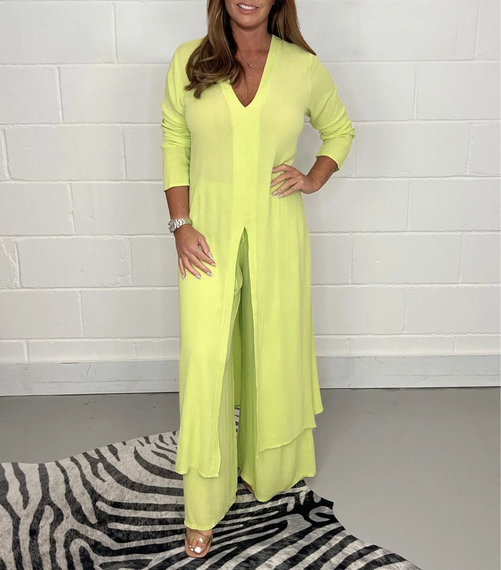 Cherly™ Comfortabele Twee-delige Set
