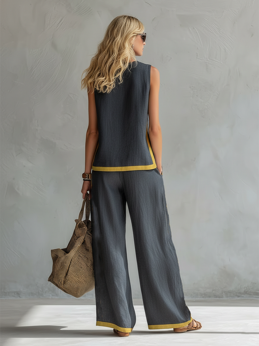 Shania™ Casual-Chic Twee-delige Set