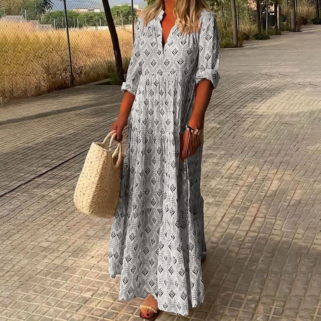 Linda - Luchtige Boho Zomerjurk