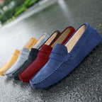 Gio - Italiaanse Suède herenloafers