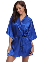 Dana - Sexy Satijnen Kimono