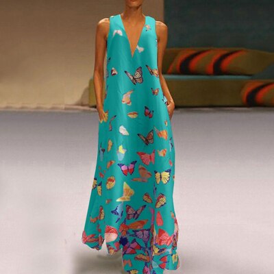 Simone - Luchtige Maxi Jurk