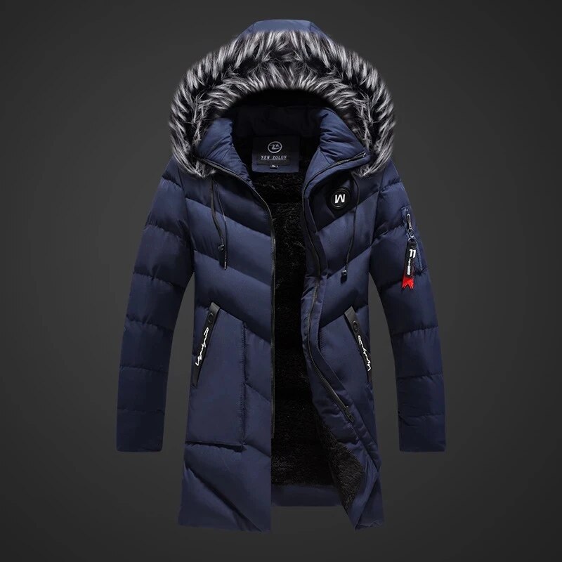 Kiswis - Winterjas heren warm stijlvol
