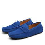 Gio - Italiaanse Suède herenloafers