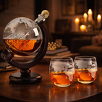 Whisky Decanter | Wereldkaart Editie