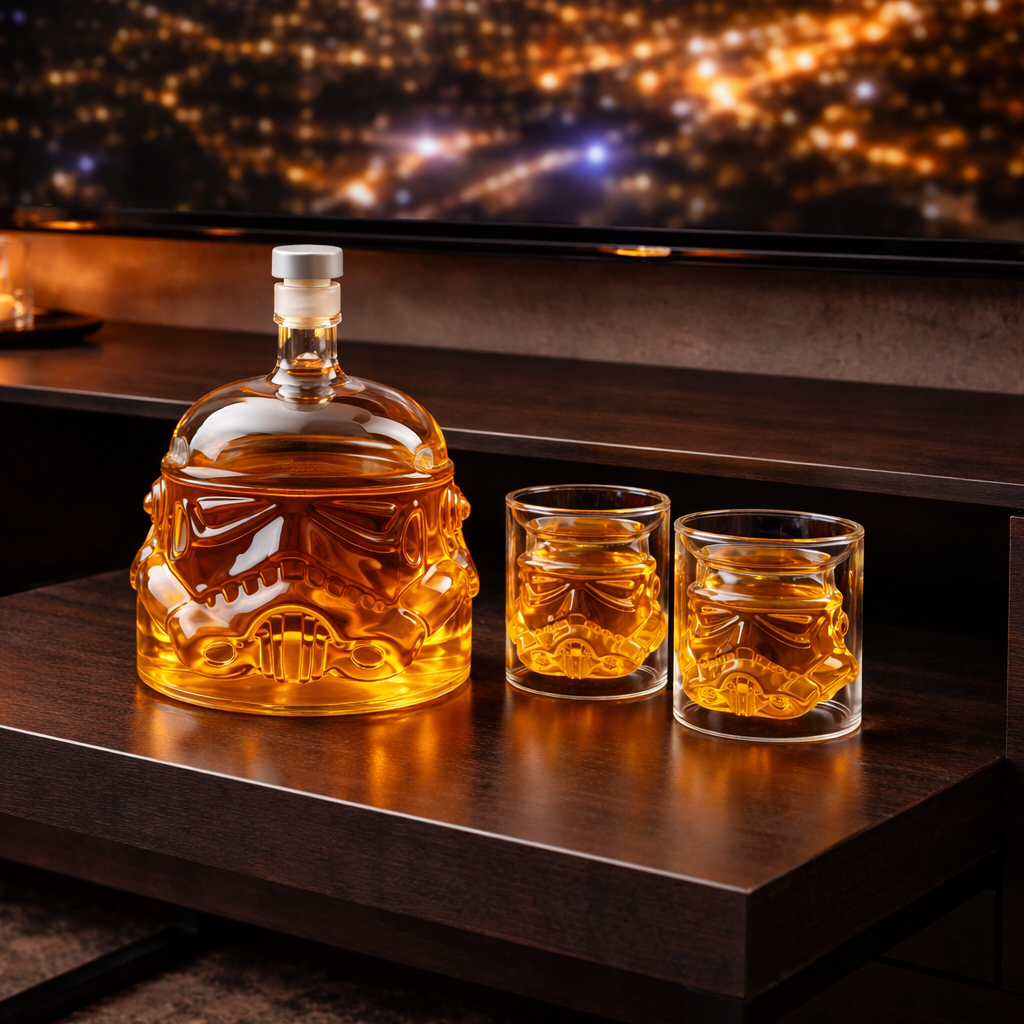 Whisky Decanter | Set Van Fles En Glas