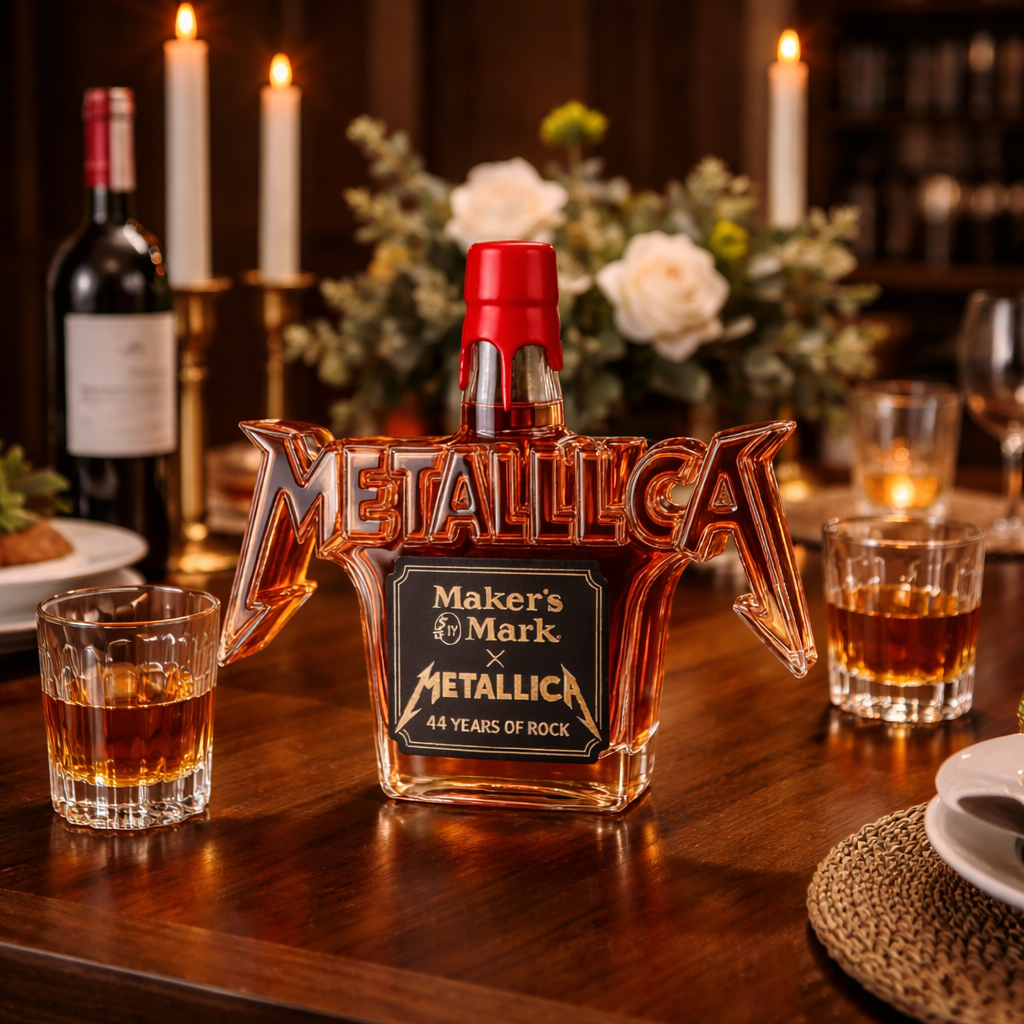 Whisky Decanter | Rock Metallica Editie