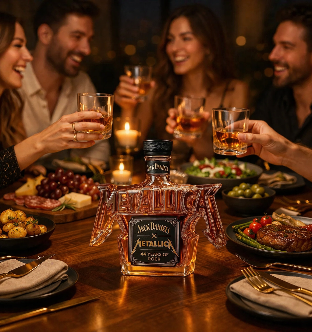 Whisky Decanter | Rock Metallica Editie