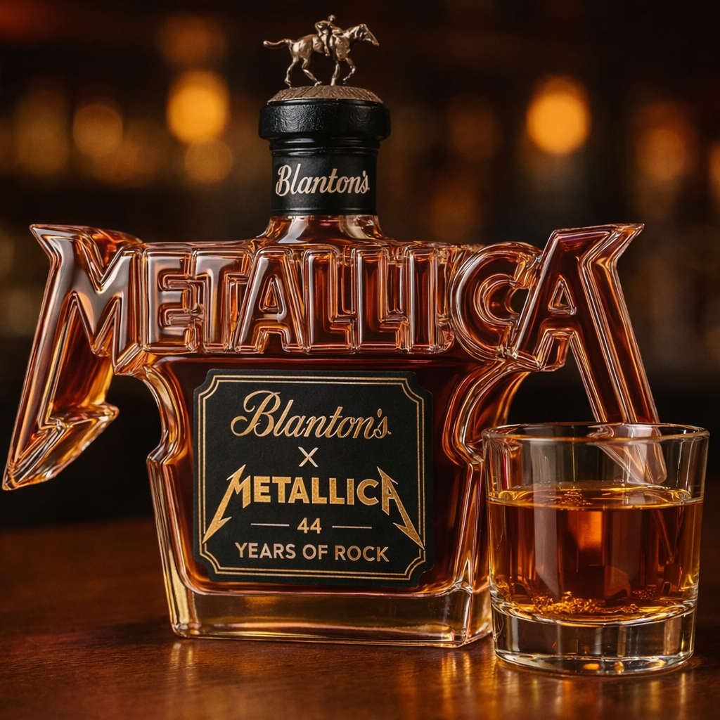 Whisky Decanter | Rock Metallica Editie