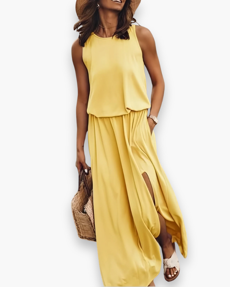 Zomerse maxi-jurk voor dames | Chique
