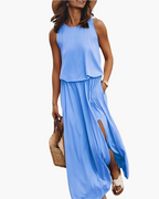 Zomerse maxi-jurk voor dames | Chique