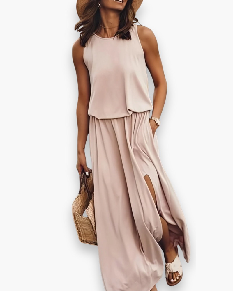 Zomerse maxi-jurk voor dames | Chique