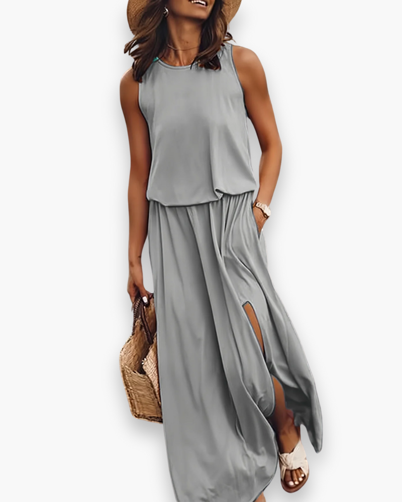 Zomerse maxi-jurk voor dames | Chique