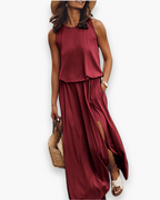 Zomerse maxi-jurk voor dames | Chique