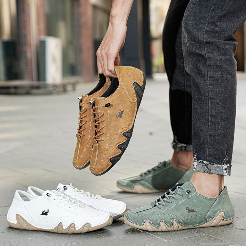 Ultraflex – Leren Barefoot Schoenen, Unisex En Flexibel