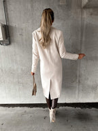 Martina - Lange jas dames elegant