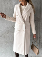 Martina - Lange jas dames elegant