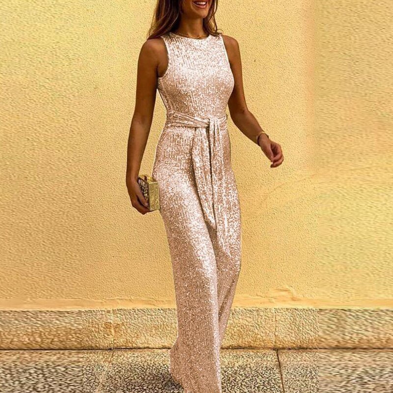 Marisa - Jumpsuit Met Lovertjes En Chique Uitstraling