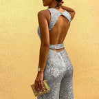 Marisa - Jumpsuit Met Lovertjes En Chique Uitstraling