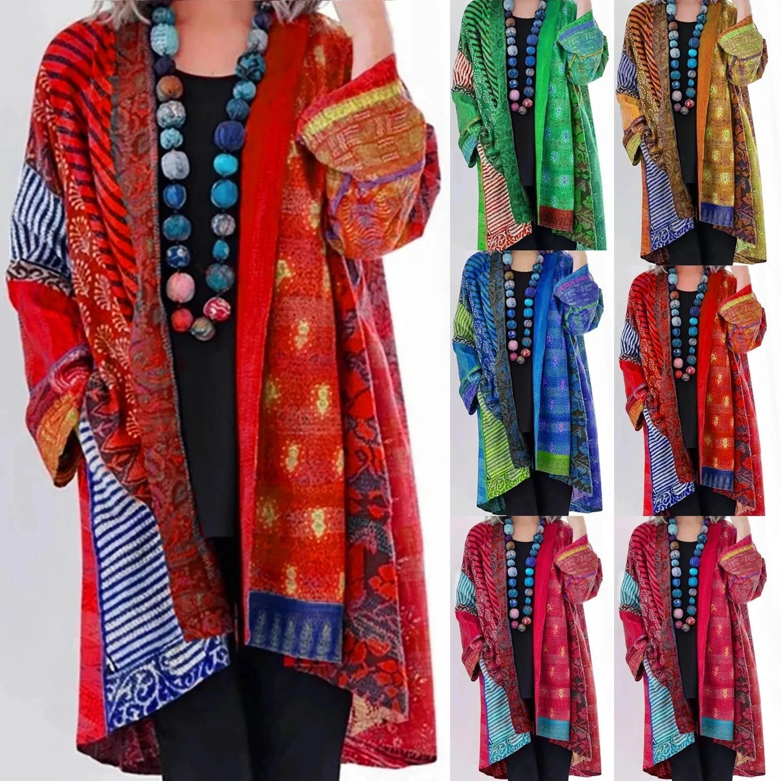 Anna - Vest dames herfst vintage