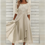 Ingrid - Elegante Kanten Jurk