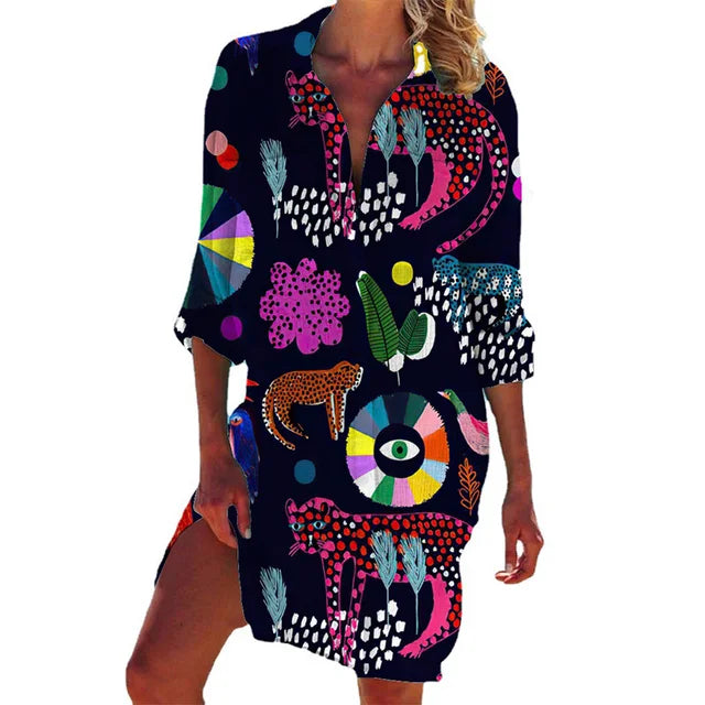 Luchtige blousejurk dames | Zomers en Comfortabel