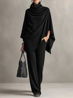 Sarina™ Elegant Drape Twee-delige Set
