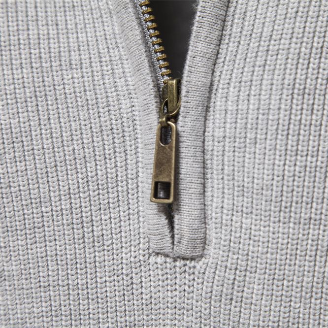 Noah - Trui Luxe Half Zip Heren
