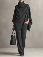 Sarina™ Elegant Drape Twee-delige Set
