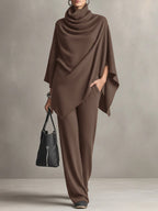 Sarina™ Elegant Drape Twee-delige Set