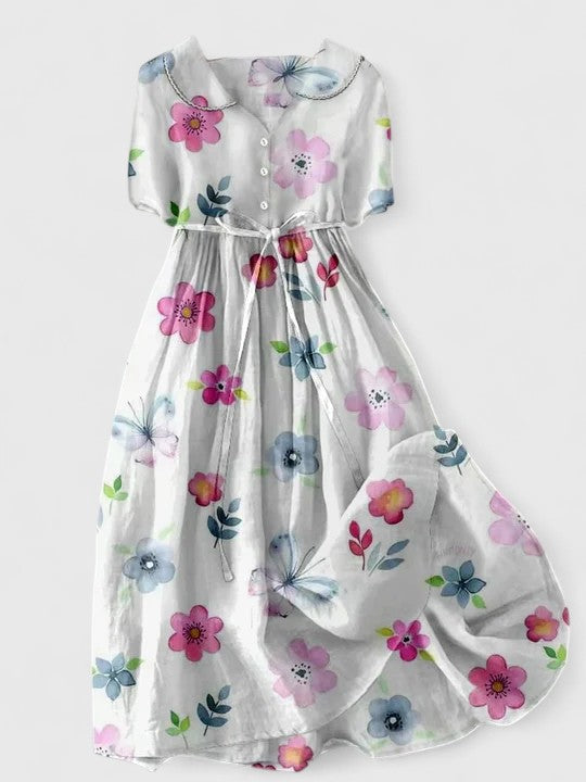 Olyndrah | Elegante Jurk voor Vroeg in de Lente